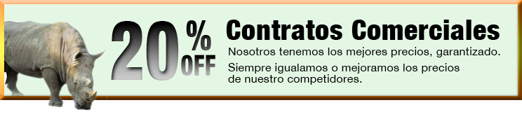 20% off Commercial Contracts